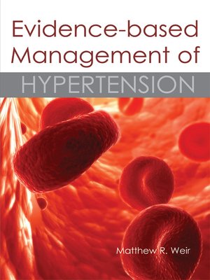 cover image of Evidence-based Management of Hypertension